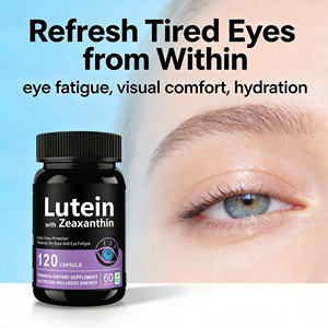 オースレソン オーガニック ルテイン ゼアキサンチン ソフトジェルカプセル 目のケア＆ビタミン・ミネラルサプリメント ブルーベリー配合 120カプセル 500mg - Product Image 1