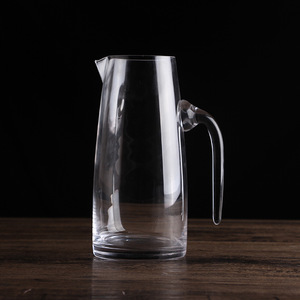 100/150/300/500/1580ml <span class=keywords><strong>Carafe</strong></span> à boire en verre transparent créatif <span class=keywords><strong>Carafe</strong></span> à bouteille d'esprit avec poignée pour whisky <span class=keywords><strong>alcool</strong></span> vin - Product Image 1