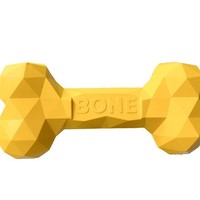 Jouets à mâcher pour chiens en caoutchouc écologique en forme de diamant agressif avec corde intégrée pour la santé dentaire, utilisation intérieure/extérieure