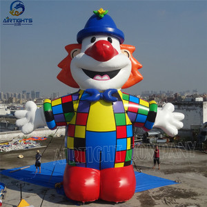 Ballon gonflable de clown de thème de <span class=keywords><strong>cirque</strong></span> de la vente 4m d'usine pour des événements - Product Image 6