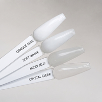 Poudre acrylique Cloverfei en gros, tons neutres nude, qualité professionnelle pour salon, poudre acrylique pour ongles en vrac