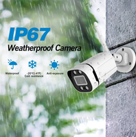 TSEye 2MP 3MP 5MP WLAN NVR Kit 4CH Drahtloses IP67 Wasserdichtes Bullet-Netzwerk-Sicherheits-CCTV-Kamera Überwachungssystem