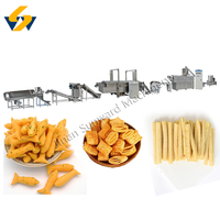 Machines pour la fabrication de snacks croustillants Ligne de machines pour la fabrication de chips de riz frit Équipement d'usine