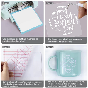 Lettres graphiques découpe vinyle signe brillant mat permanent amovible adhésif vinyle <span class=keywords><strong>film</strong></span> auto-adhésif voiture wrapself adhesivo vinyle - Product Image 3