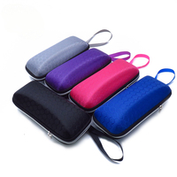 Étui à lunettes pliable personnalisé avec logo, en EVA zippé, pour lunettes de soleil et lunettes de protection – Vente en gros pour fabricants
