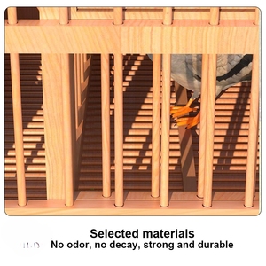 Ecologisch verantwoorde renkooi voor duiven, houten nestkast voor duivenkweek - Product Image 3