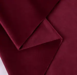 Çin kumaş fabrika toptan ev tekstili kumaşı kanepe döşeme 100% Polyester ipek kadife kumaş