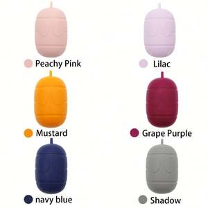 Suministros personalizados para mascotas al aire libre manos libres portátil bolsa de basura para perros dispensador de bolsas de caca de perro de silicona - Product Image 6