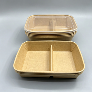 Anti‑seepage <b>Paper</b> <b>Bowl</b> PE Coated 500ml 800ml Custom Size Oil‑Proof Weight Printing for Hot‑cold Mixed Food Wholesale - Product Image 1