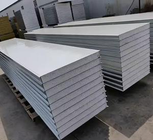 Matériaux de toiture ondulés haute résistance imperméables pour la construction de hangars industriels, panneaux sandwich EPS - Product Image 2