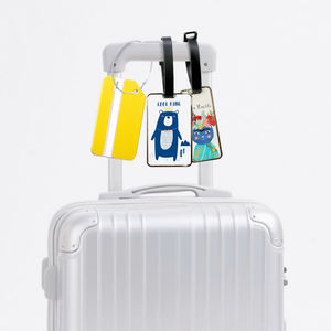 थोक कस्टम एल्यूमीनियम सामान आईडी टैग मल्टीकोलर धातु यात्रा नेमप्लेट कॉर्पोरेट और क्लब प्रोमो के लिए रिक्त लेजर उत्कीर्णन - Product Image 5