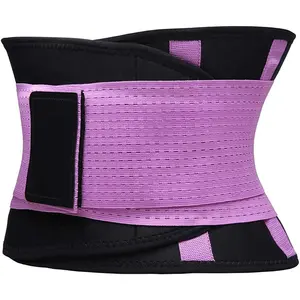 Waist Trimmer Custom Logo Adjustable Plus Size Elastic Neoprene Women Sweat Slimming Waist Trainer Shaper Belt