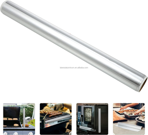 Foglio di Alluminio per Barbecue Monouso Rivestito per Alimenti, Versione Resistente da 5m, Ideale per Ristoranti e Cottura, Vendita all'Ingrosso - Product Image 6