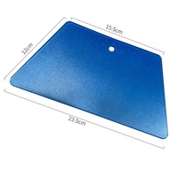 Papier adhésif ABS 9 pouces pour papier peint, carrelage mural, film de protection pour fenêtre avec outils de lissage