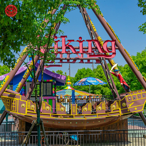 Attrezzature Classiche per Parchi Divertimento, Attrazioni per Luna Park, Giochi da Esterno, Giostre Emozionanti a Tema Nave Pirata in Vendita - Product Image 4