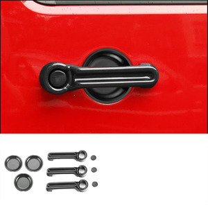 Protection de la coque de la poignée de porte de voiture pour Jeep Wrangler JK 2007 2008 2009 2010 2011 2012 2013 2014 <span class=keywords><strong>2015</strong></span> 2016 2017 3ème génération - Product Image 5