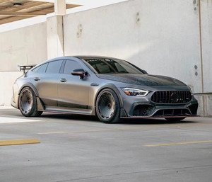 Kit carrosserie large Mercedes <span class=keywords><strong>AMG</strong></span> GT50 53 <span class=keywords><strong>63</strong></span>, nouveau spoiler de pare-chocs d'échappement à clipser, capot pour <span class=keywords><strong>AMG</strong></span> <span class=keywords><strong>GT</strong></span> <span class=keywords><strong>63</strong></span> - Product Image 3