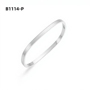 Amy Amy Fashion <b>Bangle</b> B1114 <b>Silver</b> Plated Classic Women's <b>Bracelet</b> Jewelry Gift China Made - Product Image 1