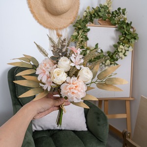 CallaFloral ผนังดอกกุหลาบประดิษฐ์สำหรับตกแต่งงานแต่งงานและบ้าน CF02033 - Product Image 2