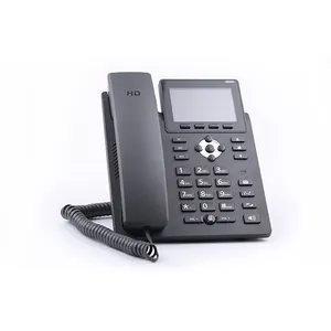 无线2.4G 5.8G 3.5英寸台式电话双端口千兆RJ45无线sip电话