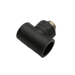 Yixin Großhandel Fabrik Direkt verkauf Hdpe Male Tee Hdpe Eisen beschläge Gewinde Rohr verschraubung Reducer Tee - Product Image 3