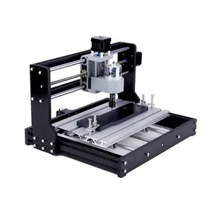 Yüksek kalite Diy Pcb lazer oyma oyma makinesi Mini Pro Cnc Router ahşap akrilik