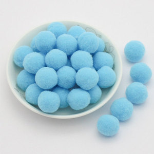 8mm 2000pcs Artisanat Fête DIY <span class=keywords><strong>Maternelle</strong></span> Décoration et Vêtements Accessoires Coloré Acrylique Pompon - Product Image 6