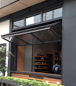 Fenêtre pliante moderne en alliage d'aluminium VOBO Avant <span class=keywords><strong>Garde</strong></span>, insonorisée et <span class=keywords><strong>à</strong></span> isolation thermique, pour cuisine, extérieur - Product Image 5