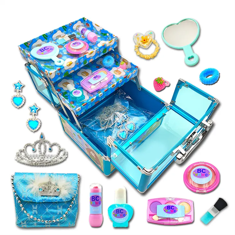 Customization Beauty & Fashion Toys Children Pretend Play Beauty Princess Dress Up Makeup toys set for Children