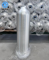 Cylindre de plongée en aluminium certifié CE 6L 7L 11.1L 12L Cylindre de plongée Bouteille de plongée Réservoir d'air