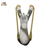 Thiết Kế Sáng Tạo Mới Bán Nóng Săn Bắn Mạnh Mẽ Đầy Màu Sắc Súng Cao Su Động Vật Tay Chạm Khắc Gỗ Súng Cao Su Trong Kho