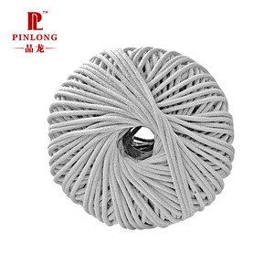 Rouleau de corde en coton blanc de longueur personnalisée, cordon élastique pour passepoil, finition torsadée imperméable, non emballé, pour accessoires de meubles de canapé - Product Image 2