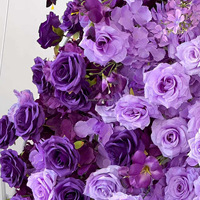 NINI 2026 Décoration géante Fleur Papillon Artificielle Faite à la Main pour Mariage, Événement, Décoration de Scène