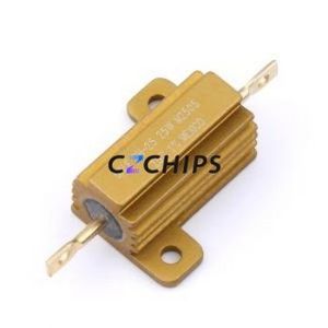 ตัวต้านทานท่อเซรามิกแบบ RH02525R00FE02ผ่านรู (THT) ตัวต้านทานแบบลวดพัน25Ohm 1% 25W - Product Image 2