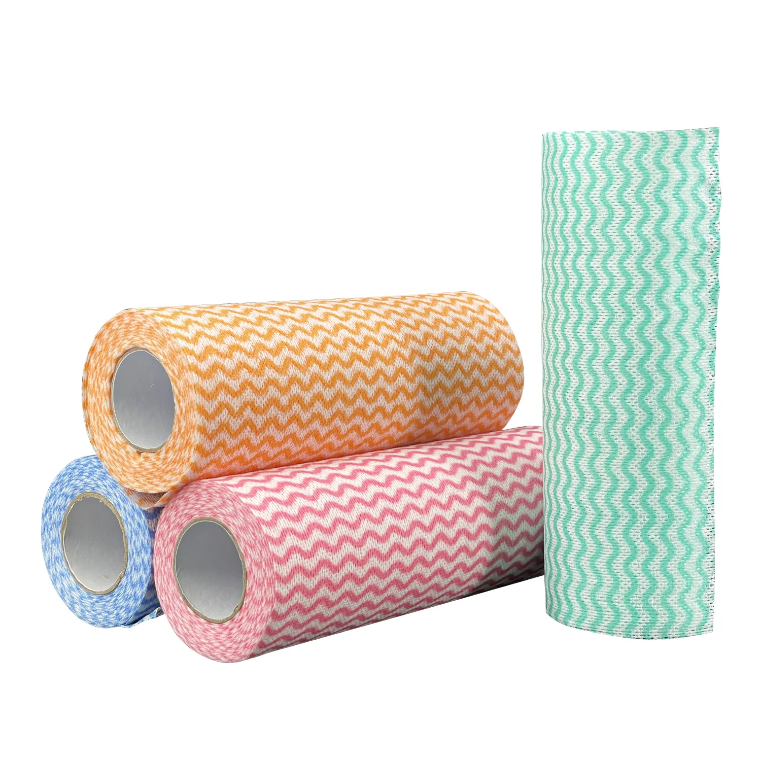 Factory Direct Sale Nonwoven Cleaning Cloth Economical Kitchen Paper Towels Roll For Household