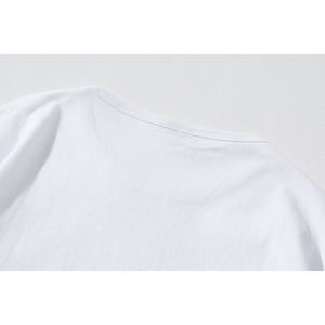 Camiseta personalizada de gran tamaño para hombre, de alta calidad, 100% algodón, cuello redondo, manga larga, estilo casual. - Product Image 3