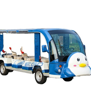 Bus de tourisme chinois à moteur électrique, fourni directement par l'usine, avec une variété d'apparence de dessin animé, pour excursions panoramiques - Product Image 1