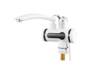 Robinet chauffe-eau électrique sans réservoir 220V avec affichage numérique LED rotatif pour salle de bain et cuisine
