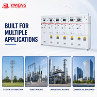 Unité principale de distribution 12 kV à gaz SF6 pour réseau de distribution d'énergie par câbles souterrains