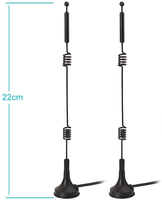 Antenne magnétique 3G 4G GSM à livraison rapide avec connecteur SMA/RP-SMA