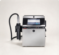 UX2 Industriële CIJ Inkjetprinter Inkt 600 dpi Batchcode Vervaldatum Barcode Etiketmarkering 110 V