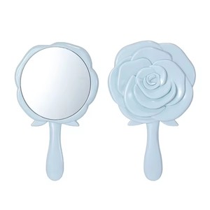 HQ Mixed Proc Discount Round Shape Mini Handheld Makeup Cosmetic Rose <b>Mirror</b> Private Label Travel <b>Small</b> Pocket <b>Mirror</b> - Product Image 1