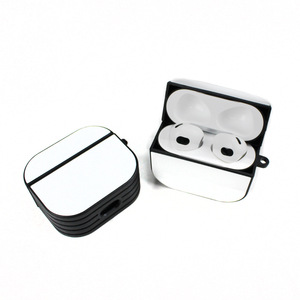Coque de protection vierge pour Airpods <span class=keywords><strong>Pro</strong></span>, personnalisable par sublimation 2D, pour impression DIY, compatible avec Airpods 1/2/3/4 - Product Image 4