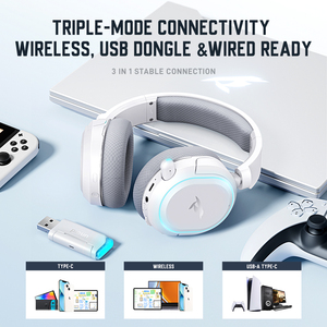 Auriculares para Juegos Picun G2 <span class=keywords><strong>Pro</strong></span>, Auriculares para Esports con Sonido Envolvente 7.1, Auriculares Supraaurales para Razer <span class=keywords><strong>BlackShark</strong></span> <span class=keywords><strong>V2</strong></span> X Gaming - Product Image 2