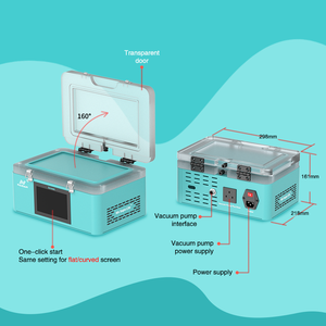 Nasan na-supa Lite công nghiệp điện chân không Laminate máy thiết lập Na-B2 + Bong Bóng Remover 7 inch phẳng cong cảm ứng màn hình LCD - Product Image 6