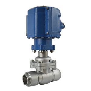 Vannes électriques antidéflagrantes COVNA DN50 à souder, type marche/arrêt, actionneur de vanne motorisé, vanne à bille motorisée pour l'eau - Product Image 1