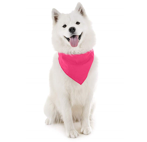 Multifunción colorido algodón sólido mascota Bandana perro sólido Bandanas con lindo perrito fiesta de cumpleaños sombrero - Product Image 4