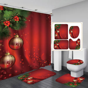 Cortina de ducha resistente al moho de diseño de postes de alta calidad - Product Image 3