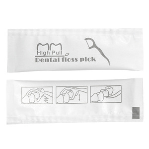 Dental Floss Picks Individually Packaged 500 Pieces Plastic Handle For Deep Cleaning Teeth <b>Gaps</b> - Product Image 2