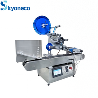 Machine d'étiquetage automatique en gros pour petits tubes, mini-tubes souples et tubes de flacons Ampere